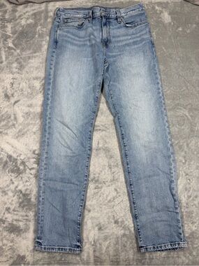 Outerknown Light Blue Straight Jeans for Men